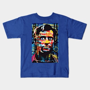 Jack Kerouac - Art by Zoran Maslic Kids T-Shirt